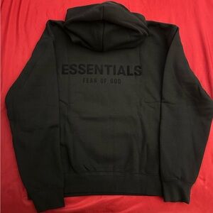 Fear of God Essentials Black Sweatshirt